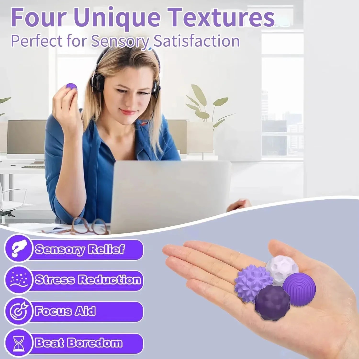 Magnetic Stress Relief Balls