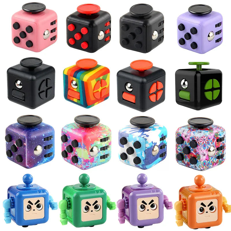 Rainbow Stress Relief Cube