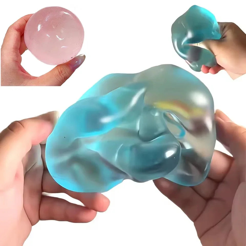 Blue Maltose Stress Squishy Toy